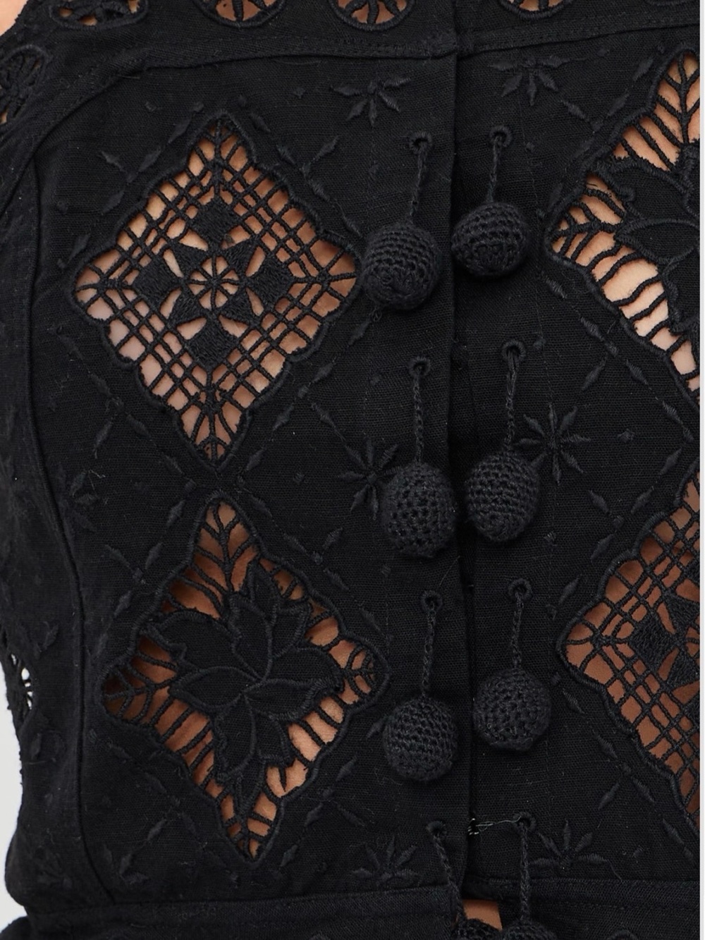 Isabel Marant Black Nelssy, Sz Small Fr 36, Camisole Top NWT Original $860 - Picture 4 of 6